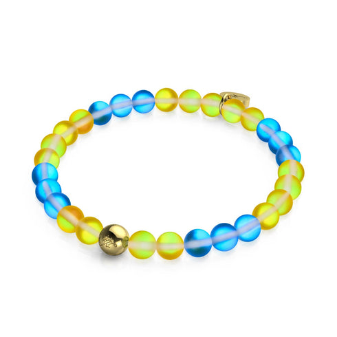 SCHWEDEN | Meerjungfrau Glasnationen Armband